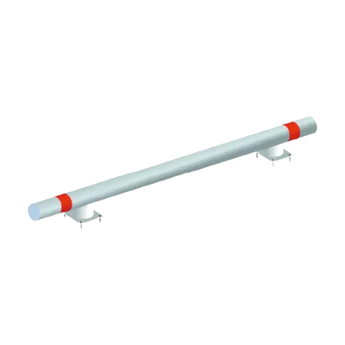 Колесоотбойник металлический на пластинах К-4 1500 мм