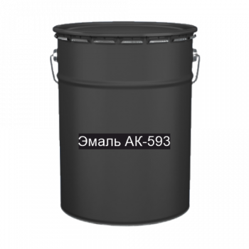 Краска для дорожной разметки Эмаль АК-593 черная