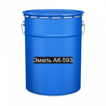 Краска для дорожной разметки Эмаль АК-593 синяя